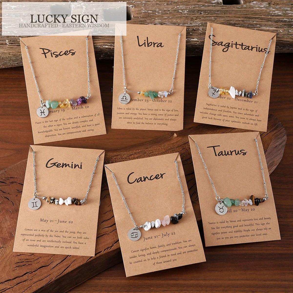 Constellation Stone Necklace